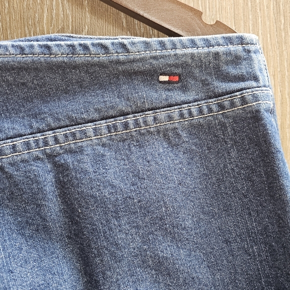 90s Original Tommy Hilfiger Dark Blue Jeans Calling All Millenials! - Picture 2 of 7